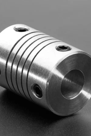 Adafruit Giunto per albero flessibile in alluminio - da 5 mm a 8 mm Affare