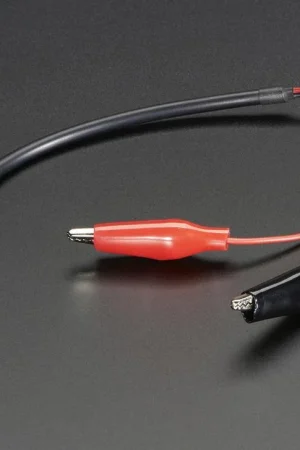 Ultime Pezzi Adafruit Jack cilindrico CC da 2,1 mm a morsetti a coccodrillo