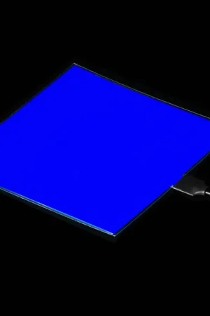 Adafruit Kit di avviamento per pannello elettroluminescente (EL) - 10 cm x 10 cm blu Quantità Limitata