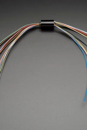 Ultimissimo Modello Adafruit Anello collettore in miniatura - diametro 12 mm, 12 fili, max 240 V a 2 A