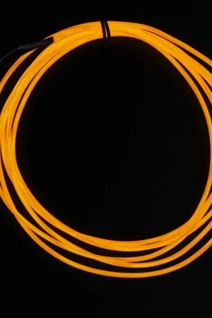 Spedizione Gratuita Adafruit Confezione di cavi EL di avviamento - Arancione 2,5 metri (8,2 piedi)