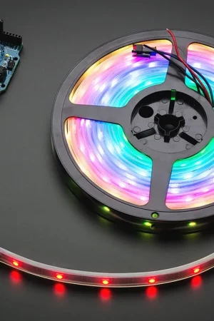 Striscia LED RGB digitale Adafruit NeoPixel - Bianco 30 LED Subito Disponibile