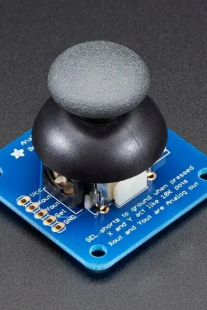 Adafruit Joystick analogico a 2 assi con pulsante di selezione + scheda breakout Popolare
