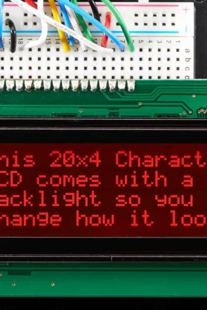 Adafruit LCD negativo retroilluminato RGB 20x4 + extra Promozione