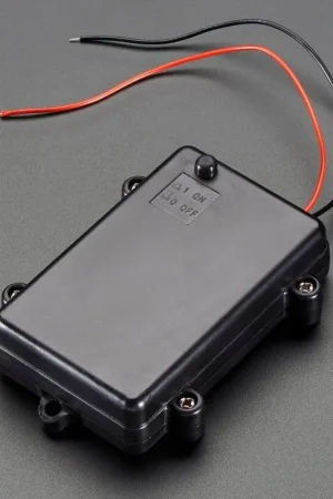 Adafruit Portabatterie impermeabile 3xAA con interruttore on/off Subito Disponibile