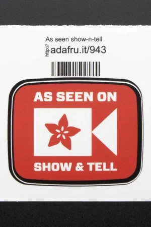 Adafruit COME VISTO SU SHOW AND TELL - Adesivo! Più Venduto