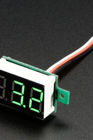 Adafruit Mini voltmetro a 3 fili (0 - 99,9 V CC) Popolare