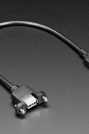 Adafruit Cavo USB per montaggio a pannello - A maschio a A femmina Economico