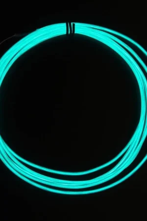 Adafruit Kit di avviamento per cavi EL - Aqua 2,5 metri (8,2 piedi) Must-Have