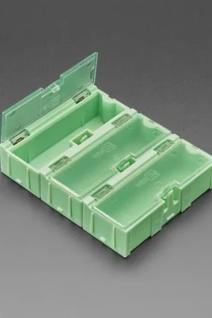 Adafruit Piccole scatole modulari a scatto - Conservazione componenti SMD - Confezione da 3 Scelto Dai Clienti