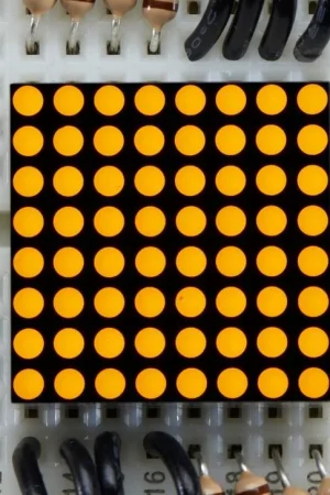 Adafruit Matrice LED gialla 8x8 in miniatura Ultima Occasione