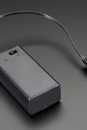 Acquista Ora Adafruit Portabatterie da 9 V con interruttore e spina da 5,5 mm/2,1 mm