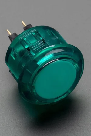 Adafruit Pulsante Arcade - 30 mm verde traslucido Promo Stagionale