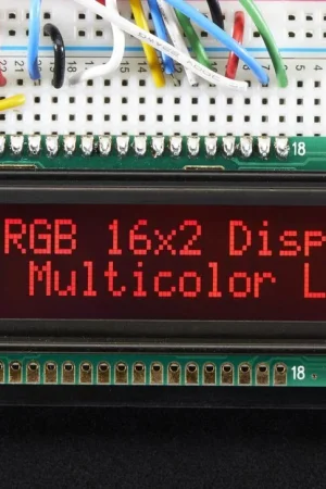 Adafruit LCD negativo retroilluminato RGB 16x2 + extra Promozione