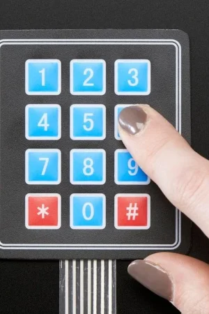 Subito Disponibile Adafruit Tastiera a matrice a membrana 3x4 + extra