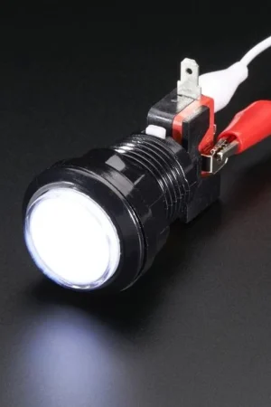 Adafruit Pulsante illuminato a LED - rotondo da 30 mm Bestseller
