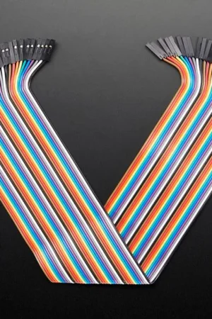 Adafruit Cavi jumper femmina/femmina Premium - 40 x 12 pollici (300 mm) Più Venduto