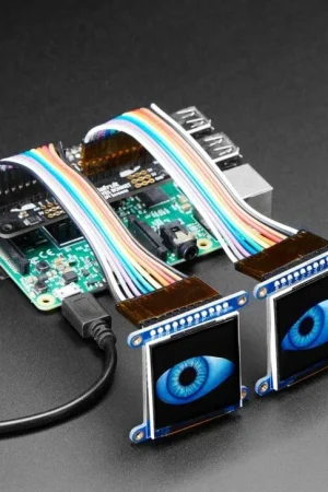 Adafruit Animated Eyes Bonnet per Raspberry Pi Pack Soddisfatti O Rimborsati