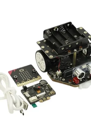 Super Prezzo DFRobot Micro:Maqueen Plus V2 (batteria ricaricabile Ni MH) con HUSKYLENS e Micro:bit V2