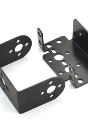 Ultima Occasione DFRobot Kit Pan e Tilt (anodizzato nero) (senza servi)