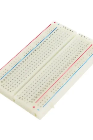 Subito Disponibile DFRobot Breadboard ad incastro senza saldatura con 400 punti di collegamento - Design compatto di mezza dimensione