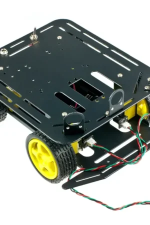 Super Prezzo DFRobot Piattaforma robot mobile Baron-4WD per Arduino con encoder