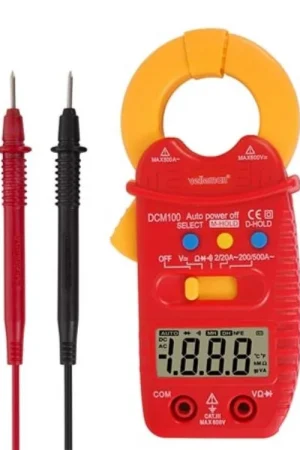 Velleman DCM100 Mini pinza amperometrica digitale - 500A Compra Adesso