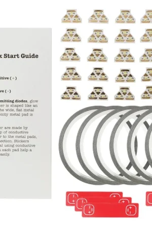 A Buon Prezzo Adesivi per circuiti Chibitronics per l'aula (LED bianchi)
