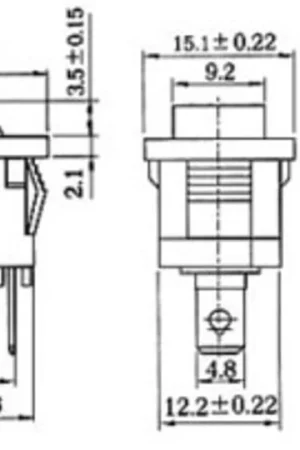 Spedizione Gratuita Pololu Interruttore a bilanciere: 3 pin, SPDT, 10 A