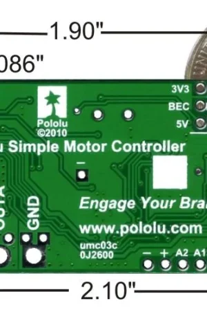 Ultimissimo Modello Pololu Semplice Controller Motore 18v7
