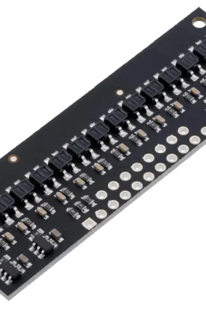 Super Prezzo Pololu Array di sensori di riflettanza QTR-HD-15RC: 15 canali, passo 4 mm, uscita RC