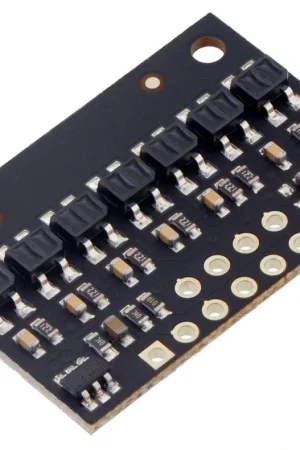 A Buon Prezzo Pololu Array di sensori di riflettanza QTR-HD-07RC: 7 canali, passo 4 mm, uscita RC