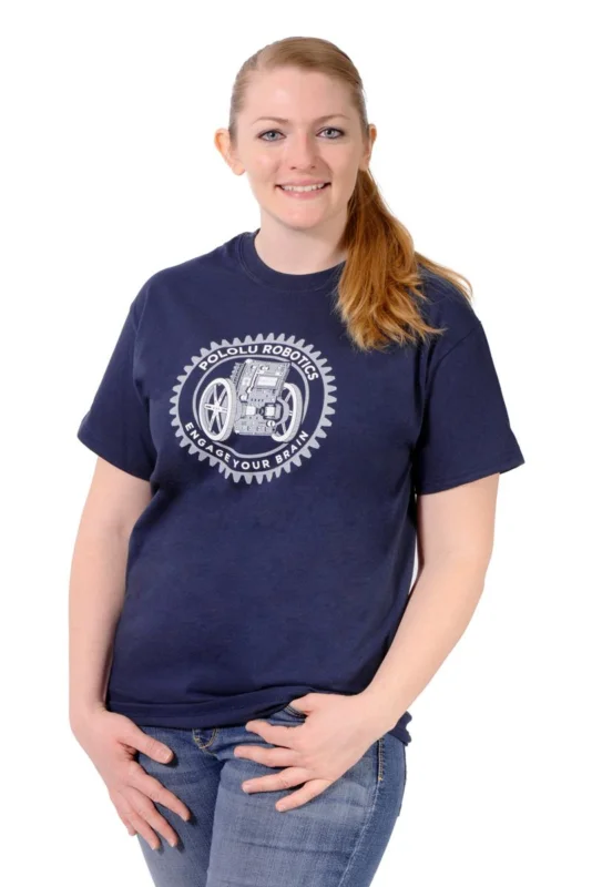 Spedizione Gratuita Maglietta Pololu Balboa: Blu Navy, Youth L