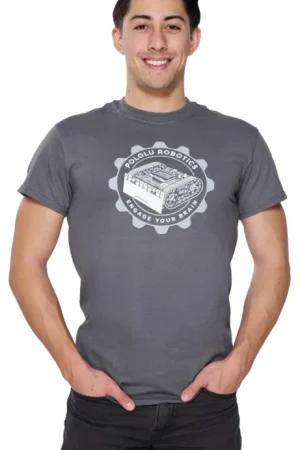 T-shirt Pololu Zumo: grigio antracite, adulto L Offerta Speciale