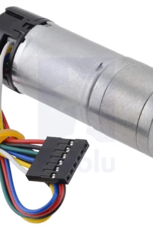 Acquista Ora Pololu Motoriduttore in Metallo 75:1 25Px69L mm LP 12V con Encoder 48 CPR