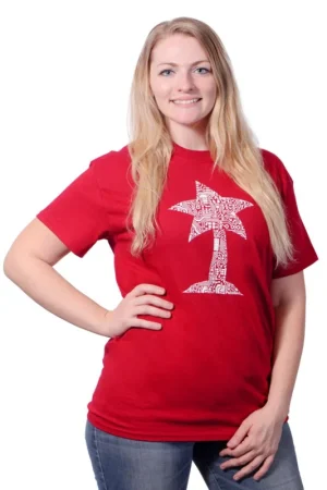 T-shirt Pololu Circuit Logo: Cardinal Red, Youth S Popolare