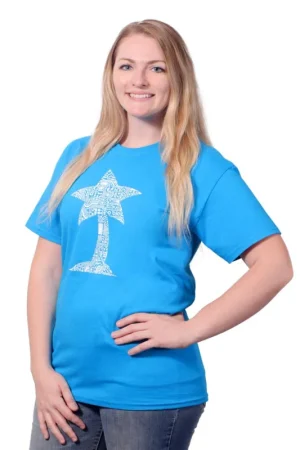 T-shirt Pololu Circuit Logo: blu zaffiro, gioventù XL Nuovo Arrivo