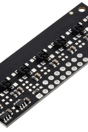 Ultime Pezzi Pololu Array di sensori di riflettanza QTRX-MD-07RC: 7 canali, passo 8 mm, uscita RC, bassa corrente