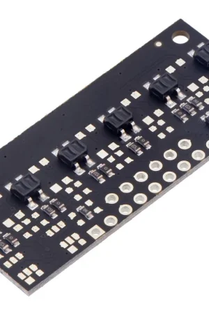 A Buon Prezzo Pololu Array di sensori di riflettanza QTR-MD-06A: 6 canali, passo 8 mm, uscita analogica