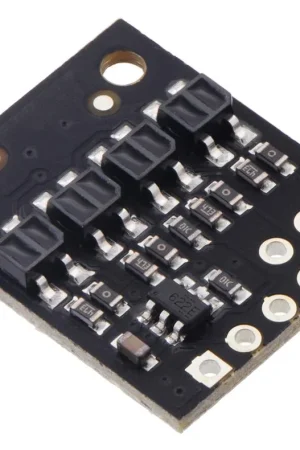 Spedizione Espresso Pololu Array di sensori di riflettanza QTR-HD-04A: 4 canali, passo 4 mm, uscita analogica