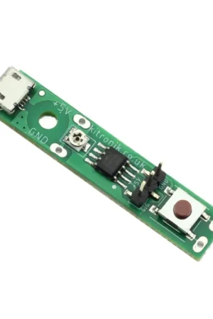 Ultima Occasione Adafruit Supporto LED convesso largo in metallo cromato da 5 mm - Confezione da 5