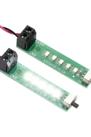 Striscia LED Kitronik con connessioni senza saldature Solo Oggi