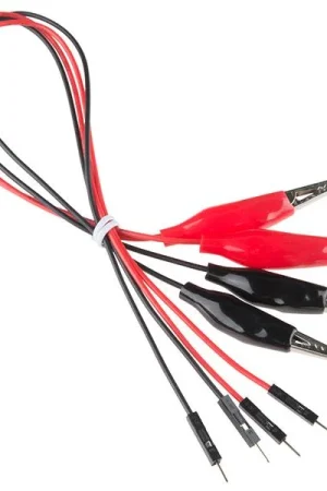 Ultime Pezzi Sparkfun Clip a coccodrillo con codino (confezione da 4)